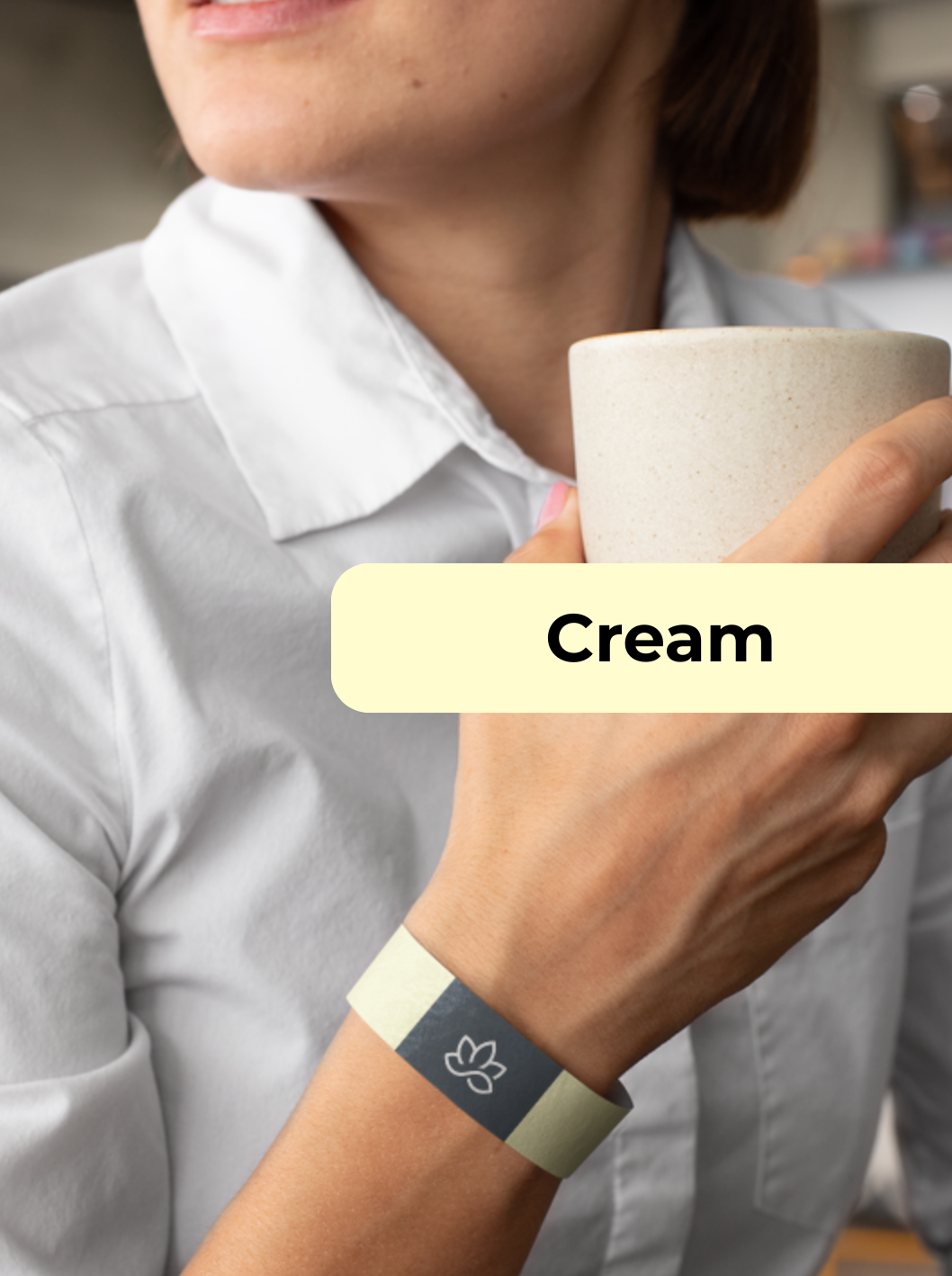 Cream Bracelet